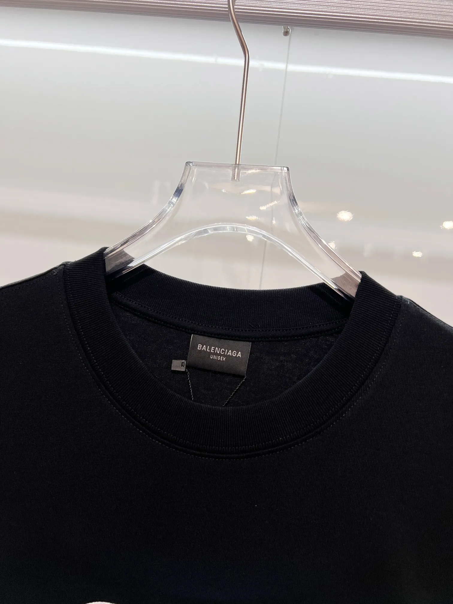Balenciaga 2026New Arrival logo Same Style t · 320 100％ · 32 · ：Black Size：S M L XL